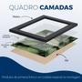 Imagem de Quadro Laminado Kit 3 Direito Advocacia Deusa Martelo Ampulheta  33x43cm