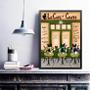 Imagem de Quadro Le Café Des Chats 33X24Cm - Com Vidro