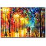 Imagem de Quadro Leonid Afremov Abstrato Nigth Fantasy Sala Parede Kit