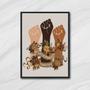 Imagem de Quadro Let's Grow Together 24x18cm - com vidro