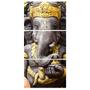 Imagem de Quadro Lord Ganesha Estatua Decorativo Sala Kit Quarto Nicho