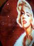 Imagem de Quadro Luminoso Decorativo Marilyn Monroe Rosto Retrô Vintage Led p Bar Boteco Churrasqueira Garagem