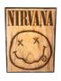 Imagem de Quadro, Madeira, Nirvana, Banda, Rock, Vintage, Decoração