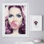 Imagem de Quadro Madona Bubble Gum 60x48cm