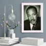 Imagem de Quadro Martin Luther King- Fotografia 33x24cm - com vidro