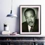 Imagem de Quadro Martin Luther King- Fotografia 45X34Cm - Com Vidro