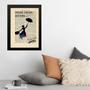 Imagem de Quadro Mary Poppins Vintage 24x18cm