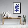 Imagem de Quadro Matisse Blue Nudes Leaf 45X34Cm - Com Vidro