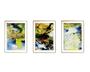 Imagem de Quadro mdf 30x66 dourado formas abstratas mod 51