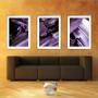 Imagem de Quadro mdf 55x110 dourado formas abstratas mod 78