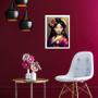 Imagem de Quadro Menina Gueixa 33x24cm - com vidro