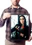 Imagem de Quadro Mortícia Addams Anjelica Huston Foto Poster Moldurado