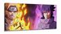 Imagem de Quadro Mosaico Naruto Sennin Sasuke Mangekyou Sharingan em Tecido Canvas 130x60