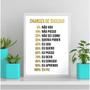 Imagem de Quadro Motivacional Chances De Sucesso 24X18Cm - Com Vidro