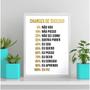 Imagem de Quadro Motivacional Chances De Sucesso 45x34cm - com vidro