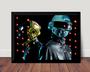 Imagem de Quadro Musical Daft Punk Arte Poster Com Moldura