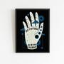 Imagem de Quadro My Future Is In My Hands 24x18cm - com vidro