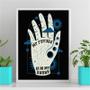 Imagem de Quadro My Future Is In My Hands 45x34cm - com vidro
