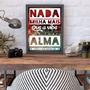 Imagem de Quadro Nada Brilha Mais Que A Alma 24x18cm - com vidro
