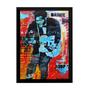 Imagem de Quadro Neo Pop Art De Rua Nick Twaalfhoven Chuck Berry 42x29