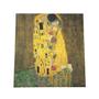 Imagem de Quadro O Beijo Gustav Klimt Canvas Arte Decorativo 60X60Cm