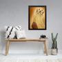 Imagem de Quadro Orixá Obaluaê 45x34cm - com vidro