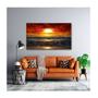 Imagem de Quadro Paisagens e Natureza Beautiful Sunset Borda Infinita