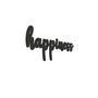 Imagem de Quadro Palavra 49x17 - Happiness