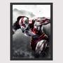 Imagem de Quadro para Quarto God of War Kratos 45 x33 A3