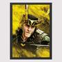 Imagem de Quadro para Quarto Loki Thor Vingadores 45 x33 A3