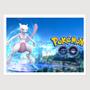 Imagem de Quadro para Quarto Pokémon Go Mewtwo o 45x33 A3