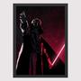 Imagem de Quadro para Quarto Star Wars Darth Vader 45x33 A3