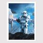 Imagem de Quadro para Quarto Star Wars stormtrooper 1 45x33 A3