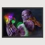 Imagem de Quadro para Quarto thanos keren Avenger 45x33 A3