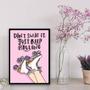 Imagem de Quadro Patins Just Keep Rolling 33x24cm - com vidro