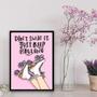 Imagem de Quadro Patins Just Keep Rolling 45X34Cm - Com Vidro