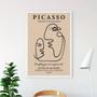 Imagem de Quadro Picasso Everything You Imagine Is Real 24X18Cm Vidro