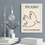 Imagem de Quadro Picasso Pomba - Peace And Freedom 24x18cm - com vidro