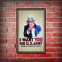 Imagem de Quadro Placa Decorativa - I Want You