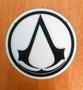 Imagem de Quadro Placa Redonda Assassins Creed Decoração Gamer 29 cm