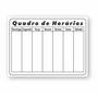 Imagem de Quadro Planejamento Mensal - Planner - Horario 02