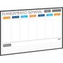 Imagem de Quadro Planner Semanal LIGHT FIT 90X60CM Pacote com 2 Unidades Stalo