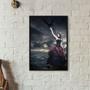 Imagem de Quadro Pomba Gira Sete Saias 24x18cm - com vidro