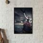 Imagem de Quadro Pomba Gira Sete Saias 33X24Cm - Com Vidro