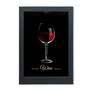 Imagem de Quadro Porta Rolhas/Tampinhas Com Tema Vinho Wine Qpr005