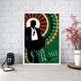 Imagem de Quadro Poster Casino Royale 24x18cm