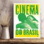 Imagem de Quadro Poster Cinema Do Brasil 24X18Cm - Com Vidro