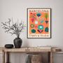 Imagem de Quadro Poster Flores E Plantas - Barcelona 24X18Cm - Vidro