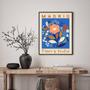 Imagem de Quadro Poster Flores E Plantas - Madrid 24X18Cm - Com Vidro