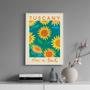 Imagem de Quadro Poster Flores e Plantas - Toscana 33x24cm